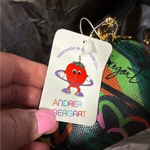 ANDREA BERGART ART FESTIVAL  MIAMI GARDENS BASKETBALL BAG! NEW with tag attached